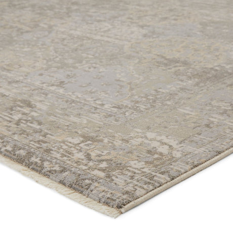 Jaipur Vienne Lourdes Vne09 Gray/Cream Rugs.