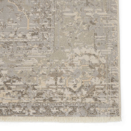 Jaipur Vienne Lourdes Vne09 Gray/Cream Rugs.