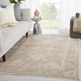 Jaipur Vienne Lourdes Vne10 Gold/Light Gray Rugs.