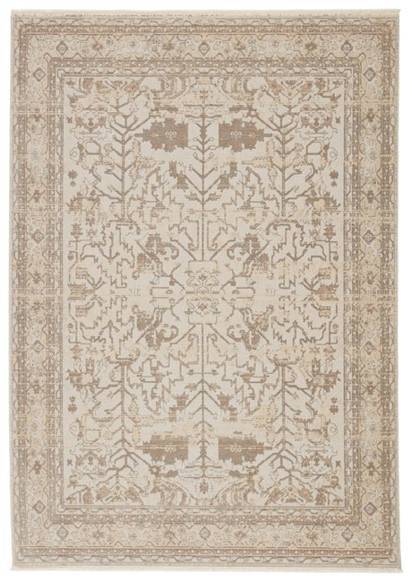 Jaipur Vienne Valentin Vne05 Cream/Light Gray Rugs.