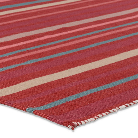 Jaipur Viviana By Label J Viviana Maz04 Red/Blue Rug.
