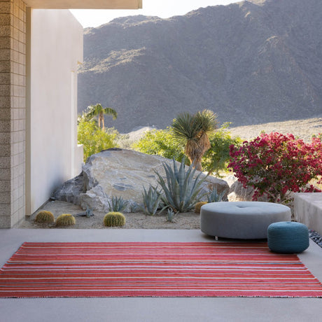 Jaipur Viviana By Label J Viviana Maz04 Red/Blue Rug.
