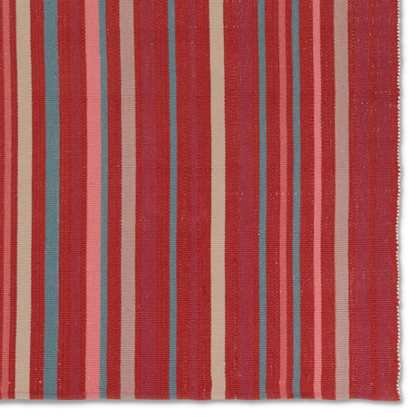 Jaipur Viviana By Label J Viviana Maz04 Red/Blue Rug.