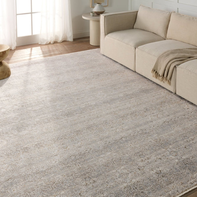 Jaipur Wayreth By Label J Wayreth Ebc12 Taupe/Silver Rug.