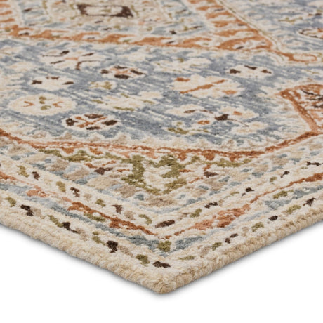 Jaipur Zascha By Label J Zascha Com17 Blue/Brown Rug.