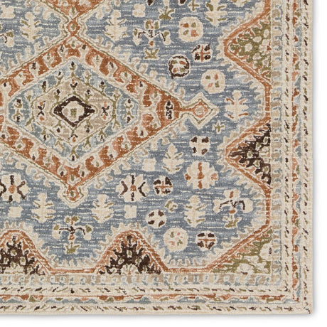 Jaipur Zascha By Label J Zascha Com17 Blue/Brown Rug.