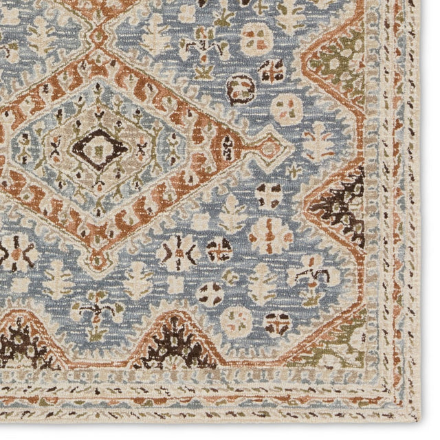 Jaipur Zascha By Label J Zascha Com17 Blue/Brown Rug.