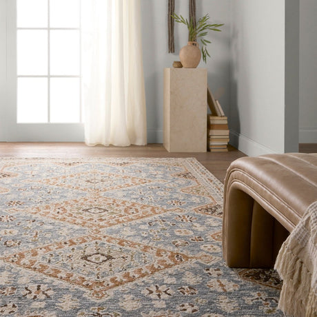 Jaipur Zascha By Label J Zascha Com17 Blue/Brown Rug.