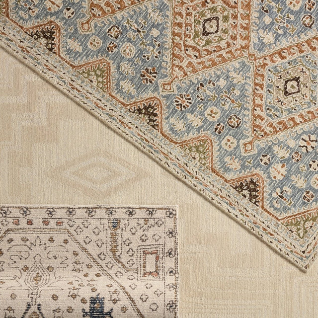 Jaipur Zascha By Label J Zascha Com17 Blue/Brown Rug.