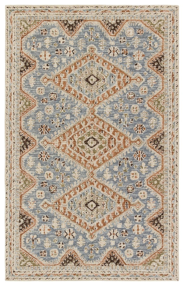 Jaipur Zascha By Label J Zascha Com17 Blue/Brown Rug.