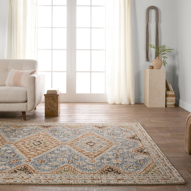 Jaipur Zascha By Label J Zascha Com17 Blue/Brown Rug.