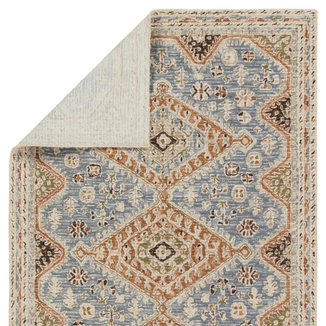 Jaipur Zascha By Label J Zascha Com17 Blue/Brown Rug.