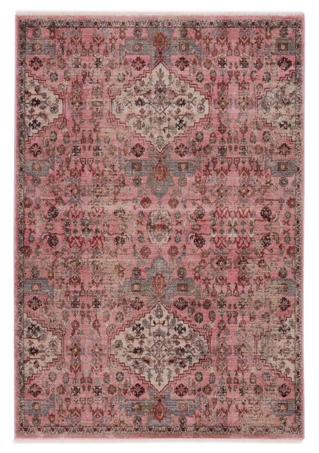 Jaipur Zefira Kerta Zfa10 Pink/Beige Rugs.