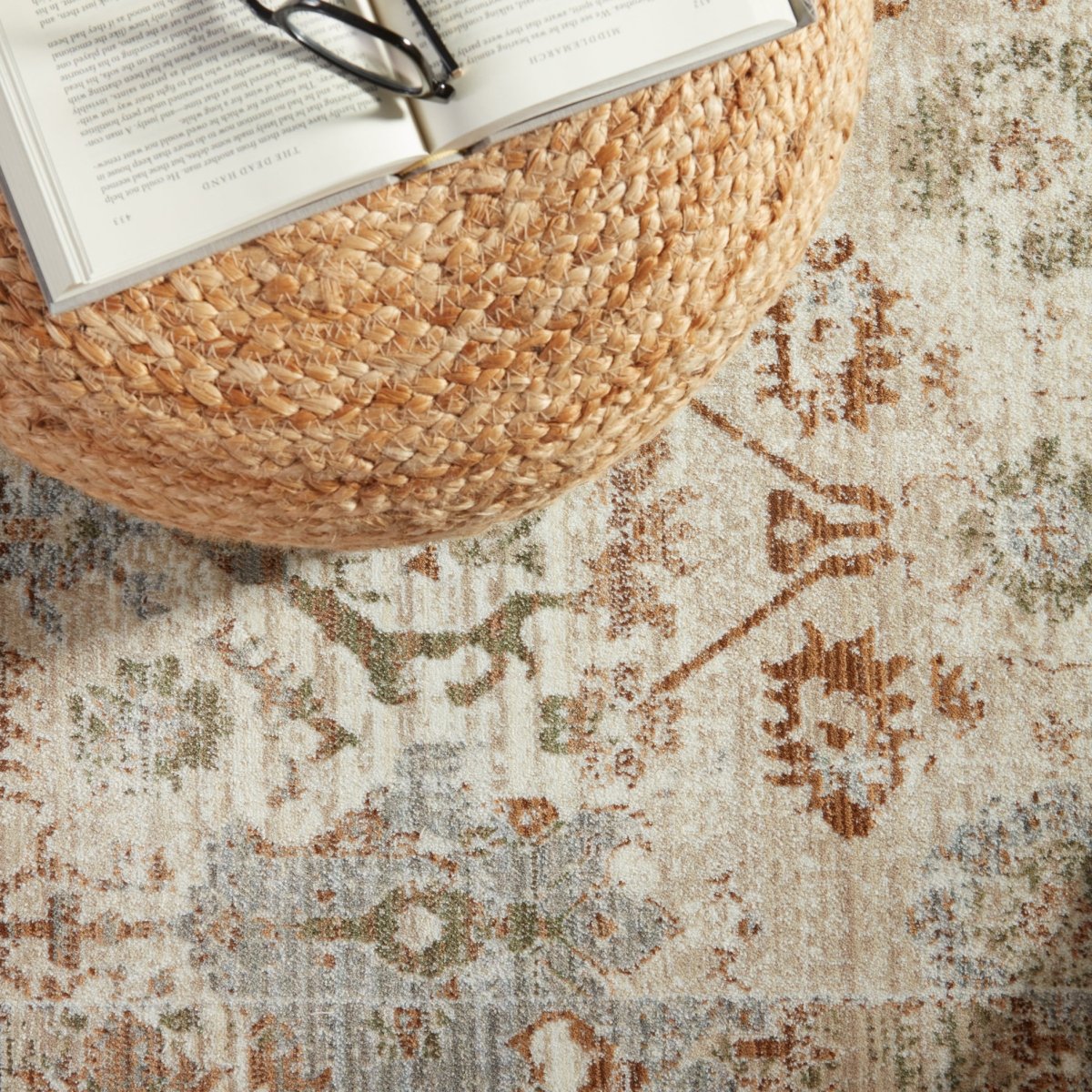 Jaipur Zefira Luana Zfa01 Beige/Rust Rugs.