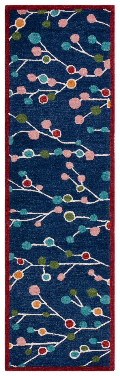 Safavieh Jardin Jar751M Blue/Pink Area Rug