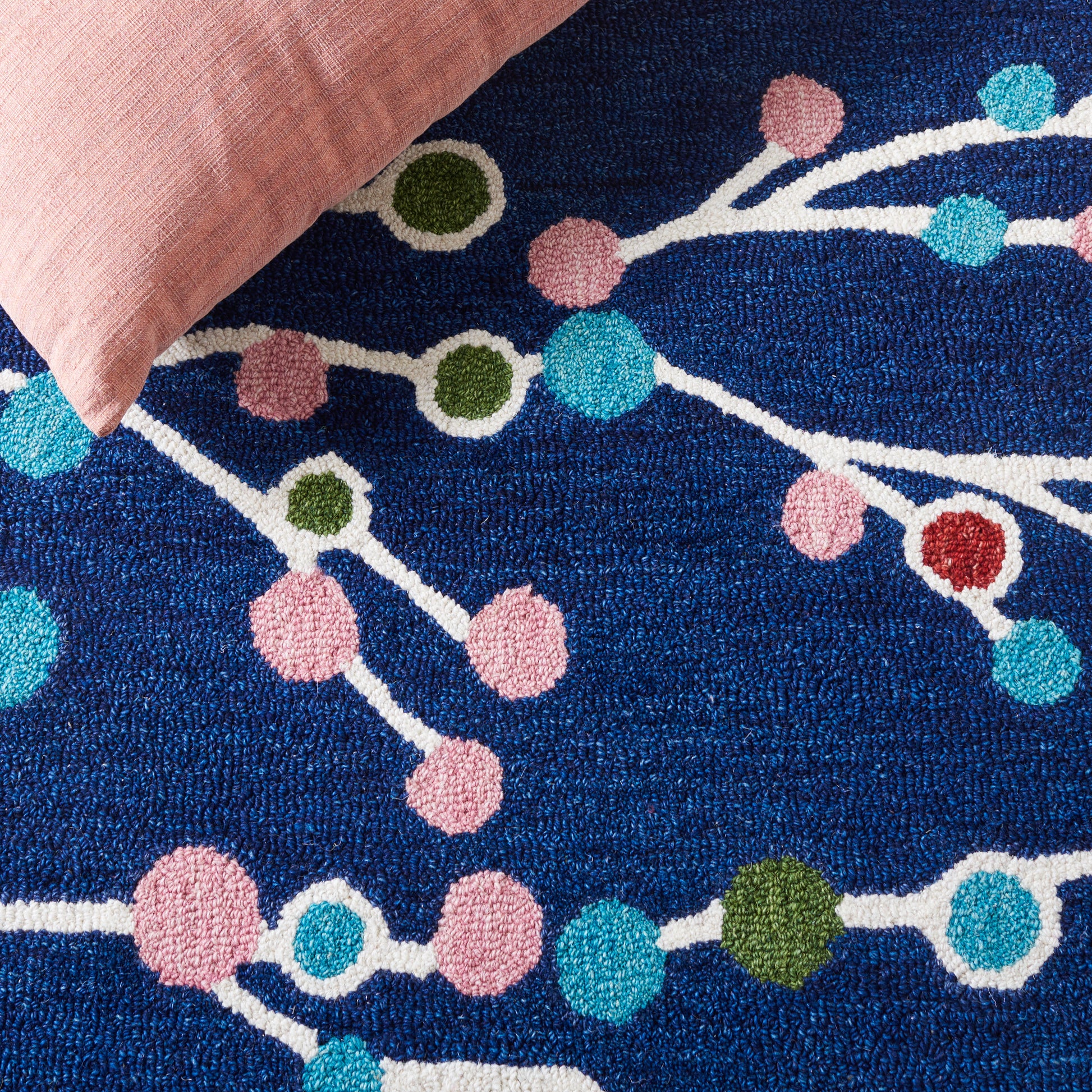 Safavieh Jardin Jar751M Blue/Pink Area Rug