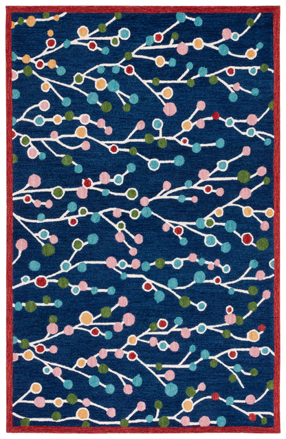 Safavieh Jardin Jar751M Blue/Pink Area Rug