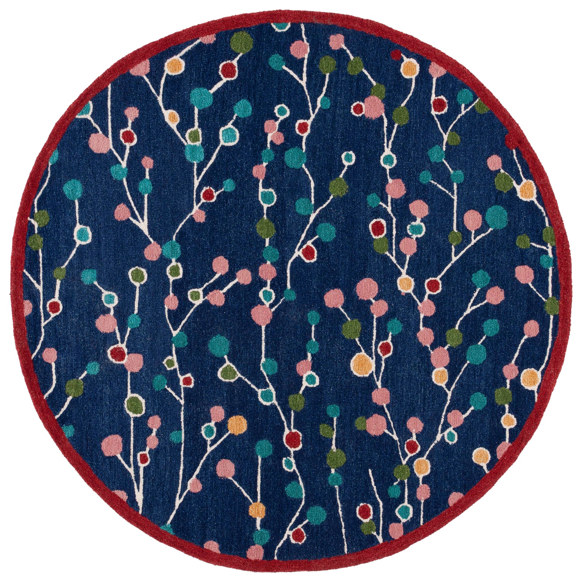 Safavieh Jardin Jar751M Blue/Pink Area Rug