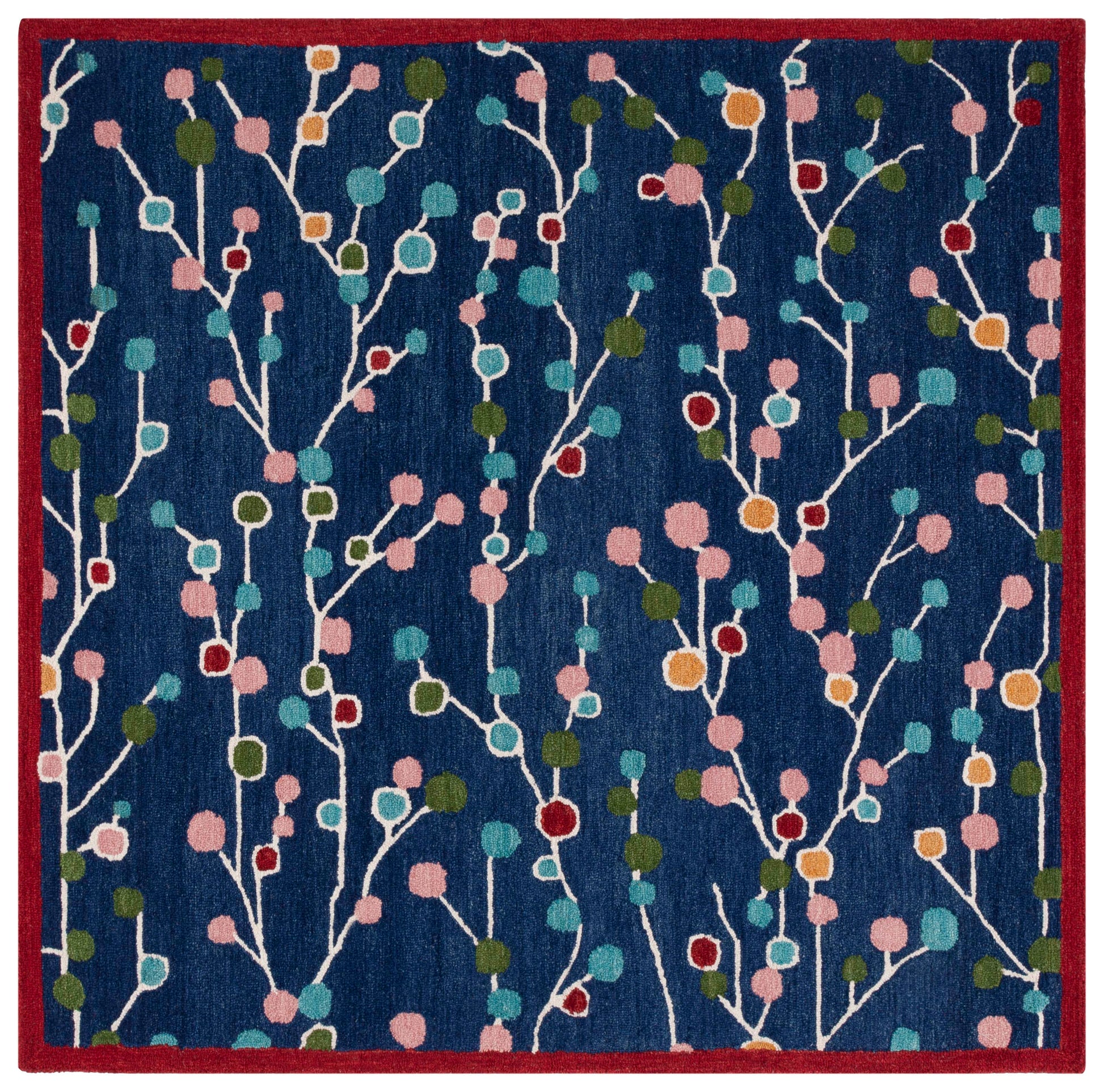 Safavieh Jardin Jar751M Blue/Pink Area Rug