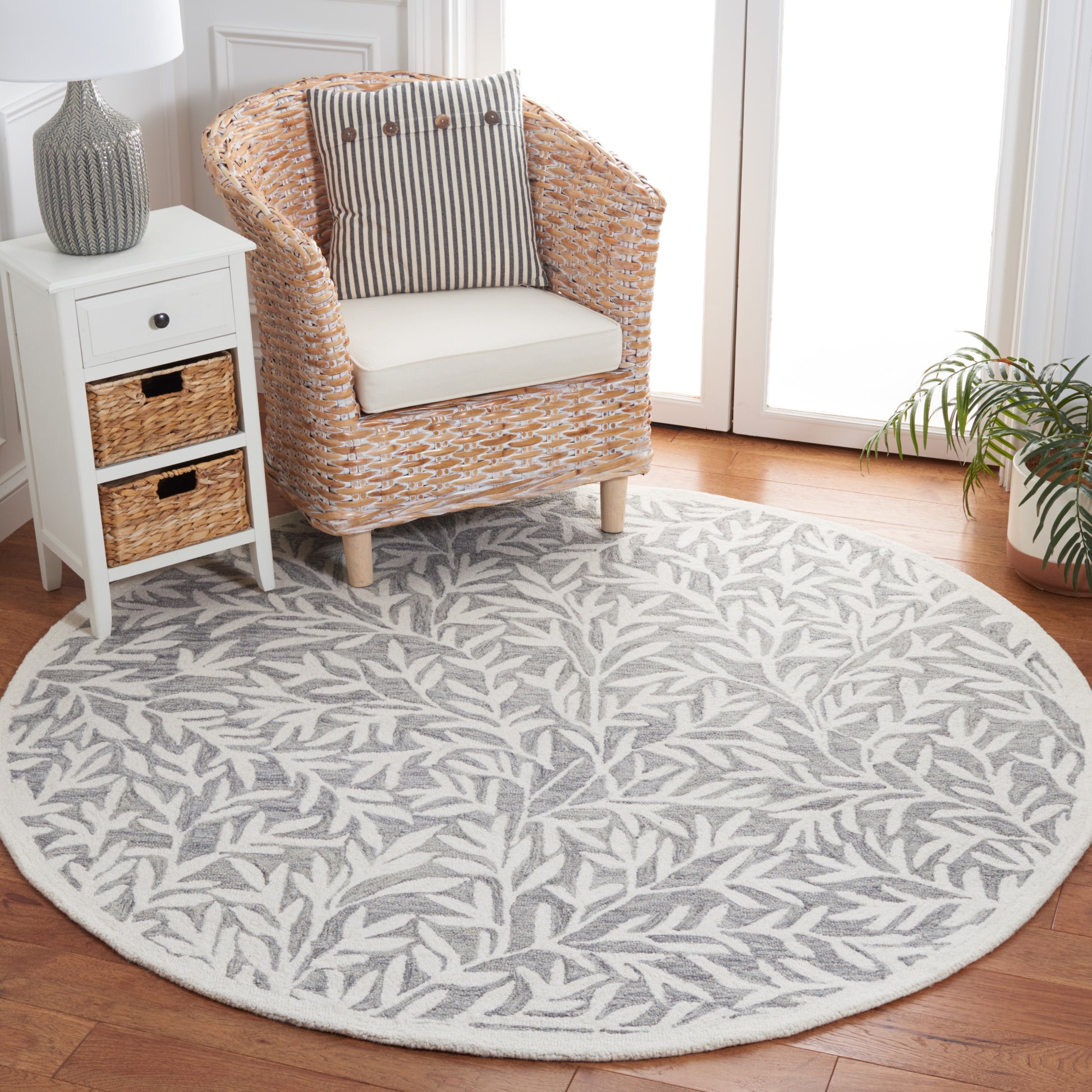 Safavieh Jardin Jar753F Grey/Ivory Area Rug