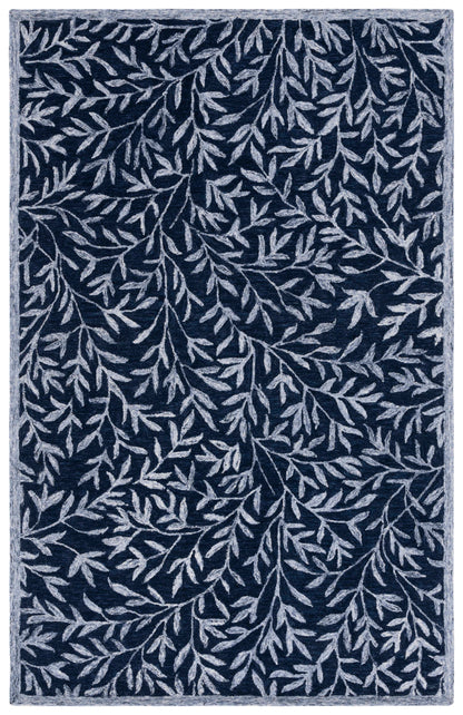 Safavieh Jardin Jar753N Navy/Ivory Area Rug