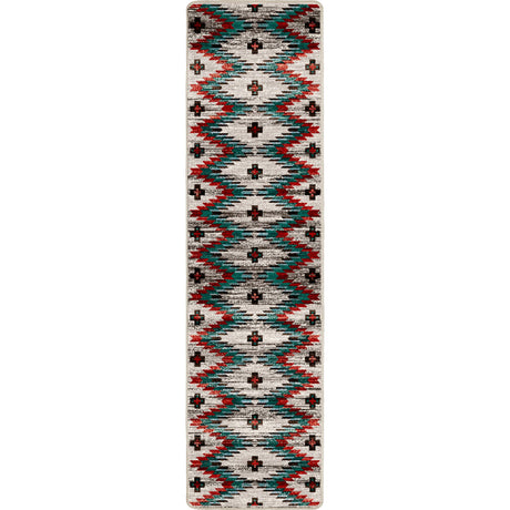 American Dakota Celebration Lively Blue Rug
