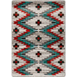 American Dakota Celebration Lively Blue Rug