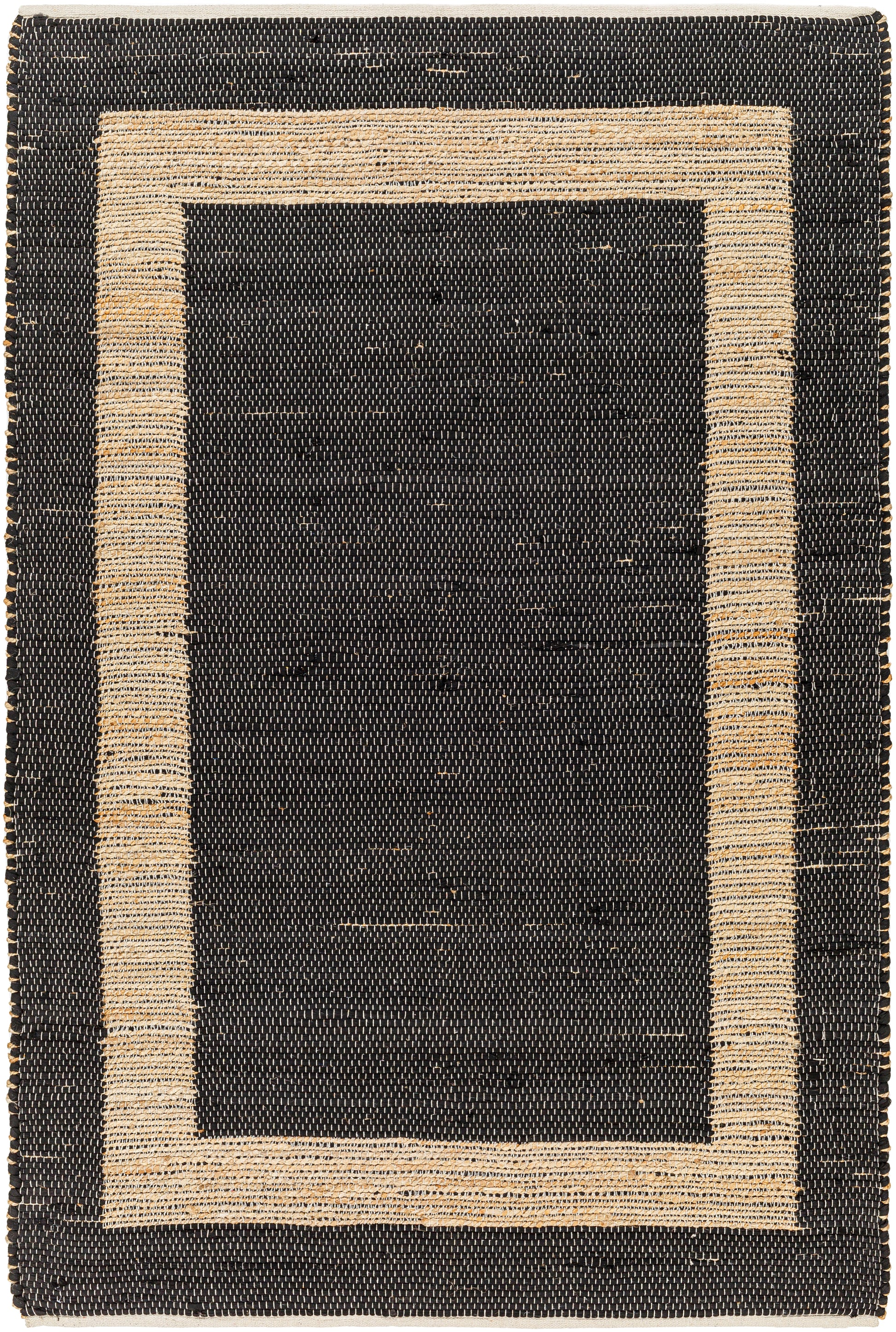 Surya Jean Jea-2302 Black, Tan Area Rug