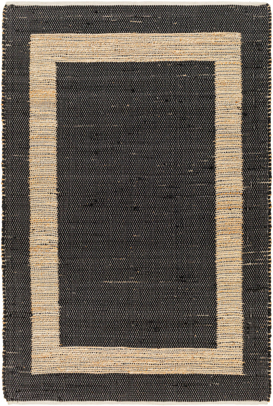 Surya Jean Jea-2302 Black, Tan Area Rug