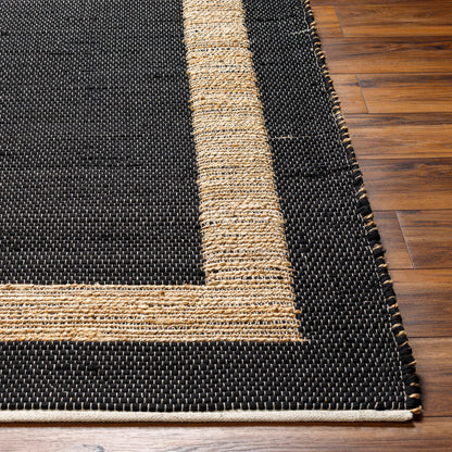 Surya Jean Jea-2302 Black, Tan Area Rug