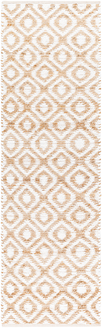 Surya Jean Jea-2305 White, Tan Area Rug