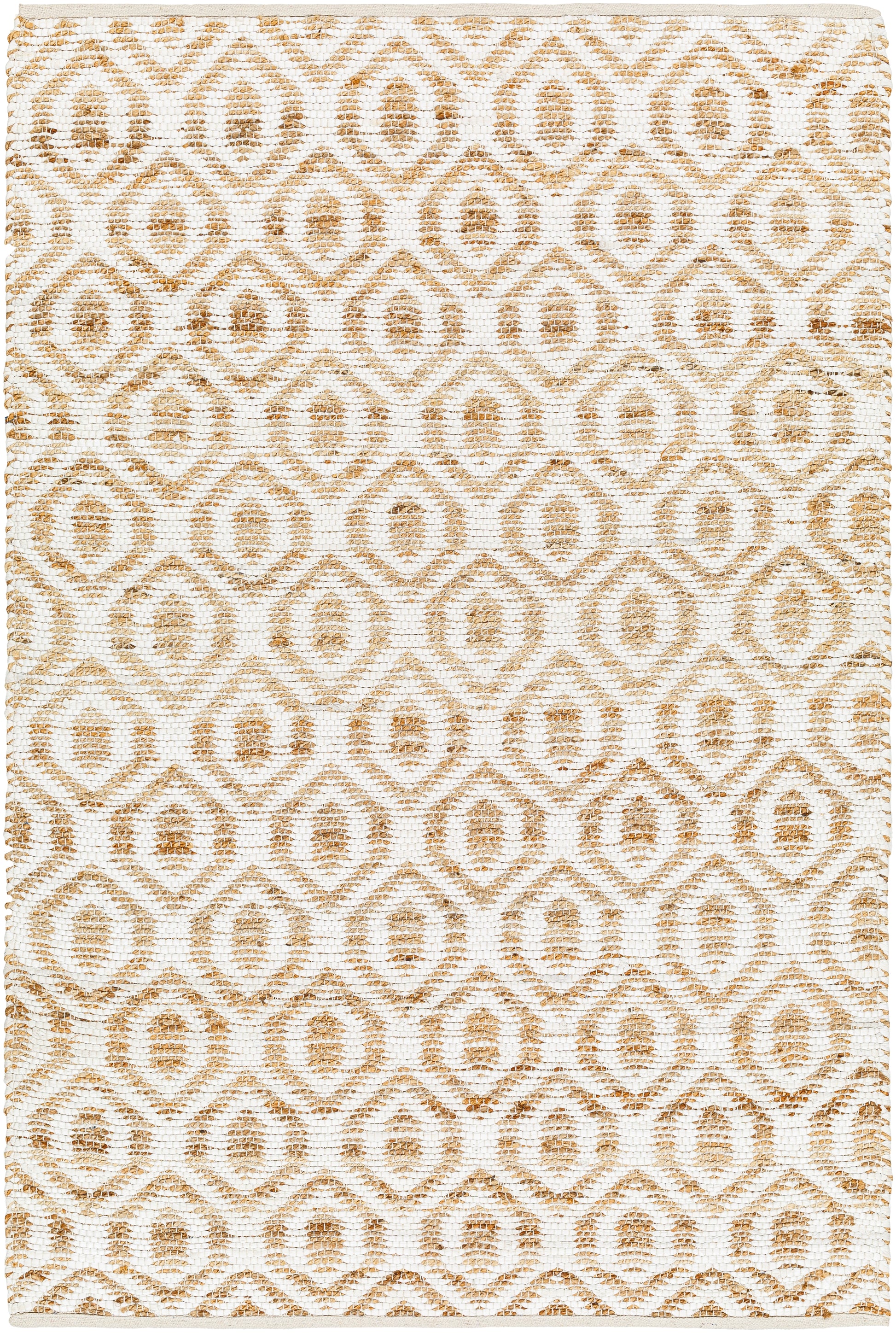 Surya Jean Jea-2305 White, Tan Area Rug