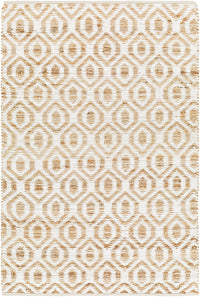 Surya Jean Jea-2305 White, Tan Area Rug