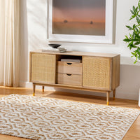 Surya Jean Jea-2305 White, Tan Area Rug