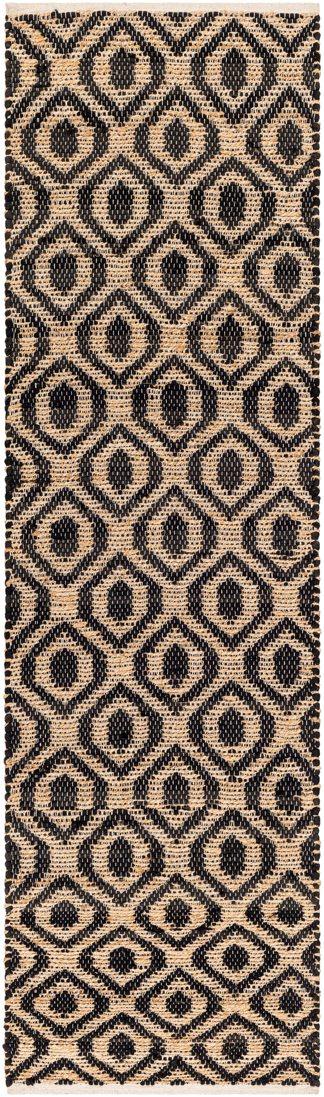 Surya Jean Jea-2306 Black, Tan Rug.