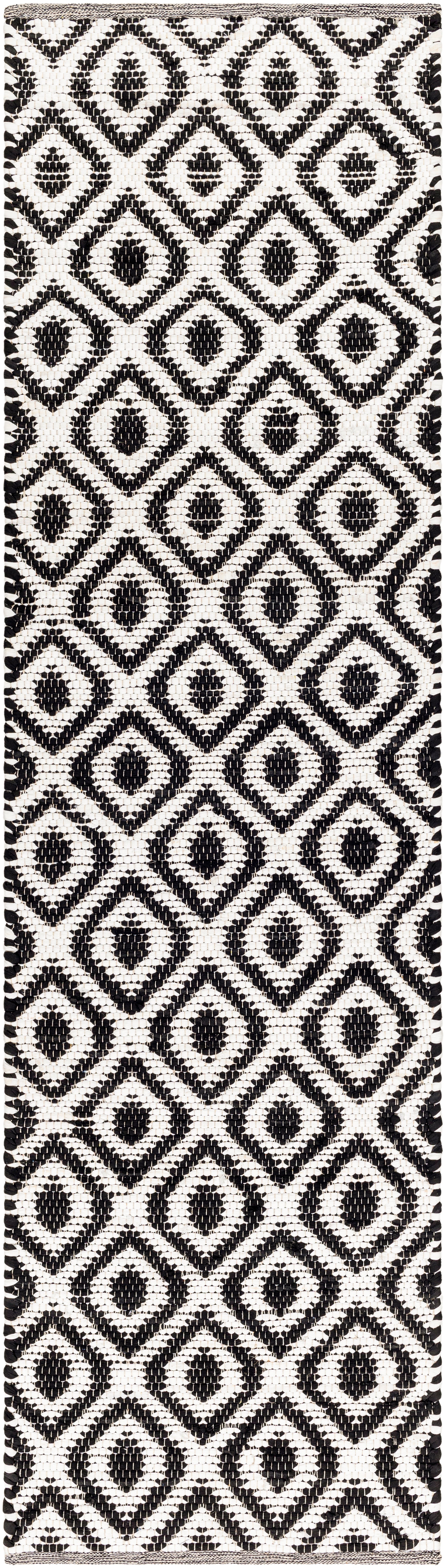 Surya Jean Jea-2307 Ivory, Black Area Rug