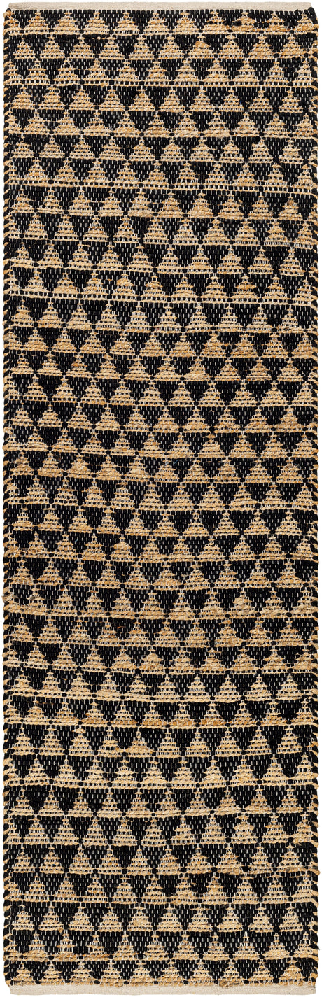 Surya Jean Jea-2310 Black, Tan Rug.