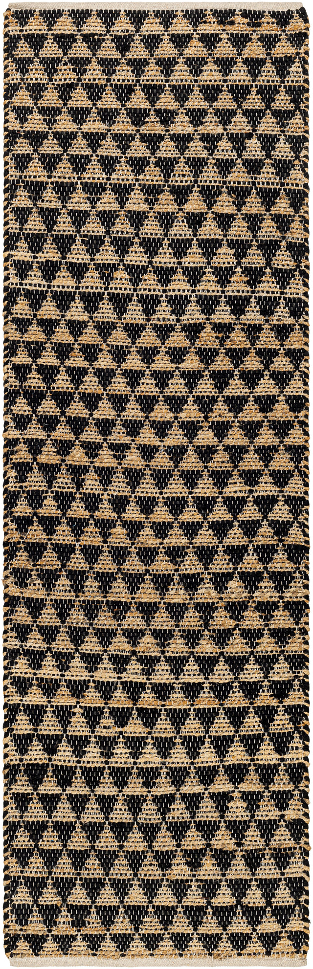 Surya Jean Jea-2310 Black, Tan Rug.