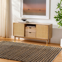 Surya Jean Jea-2310 Black, Tan Area Rug