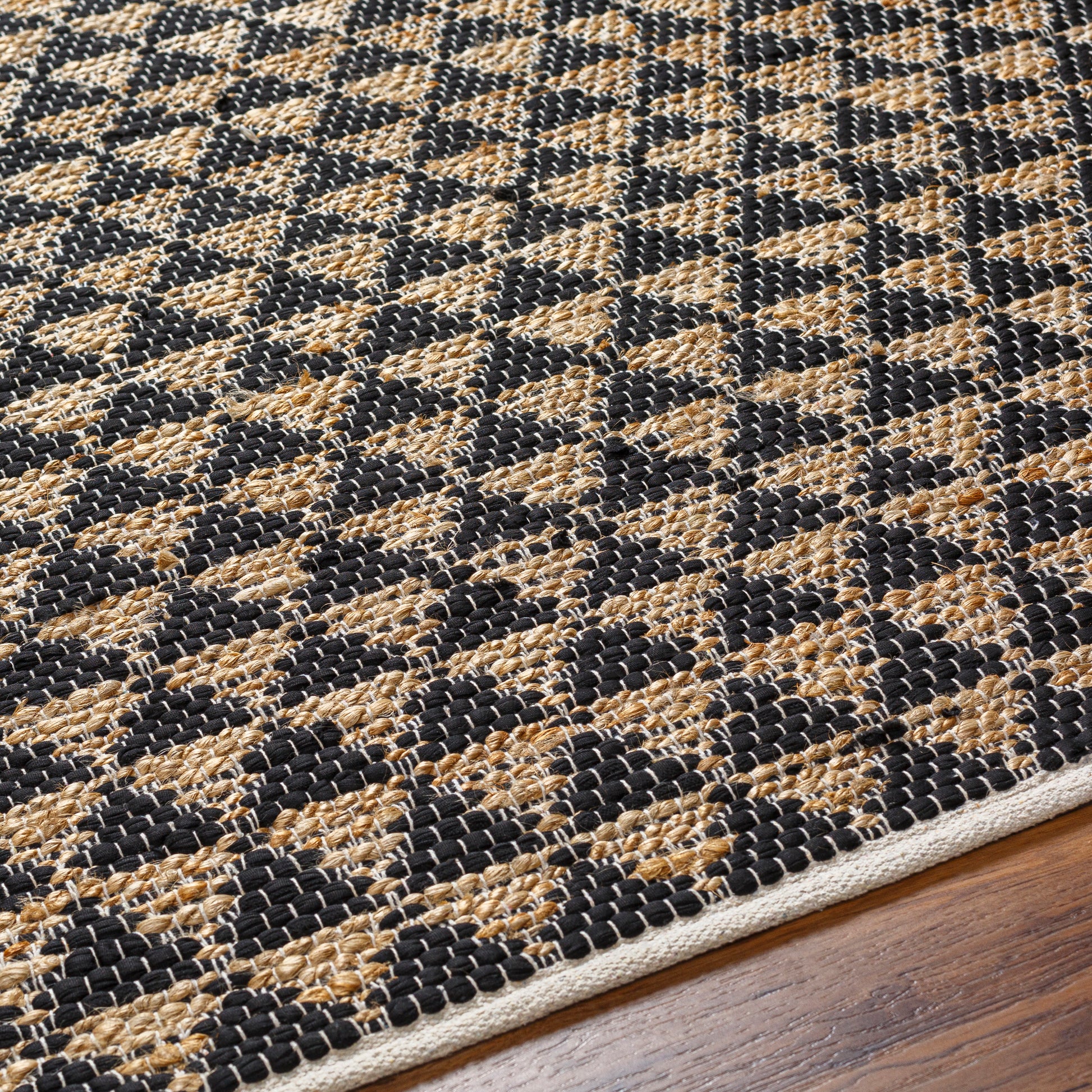 Surya Jean Jea-2310 Black, Tan Area Rug