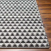 Surya Jean Jea-2311 Ivory, Black Area Rug