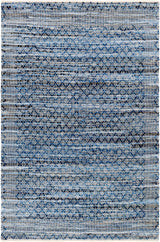 Surya Jean Jea-2312 Grey, Pewter, Slate Blue, Metallic - Silver Rug.