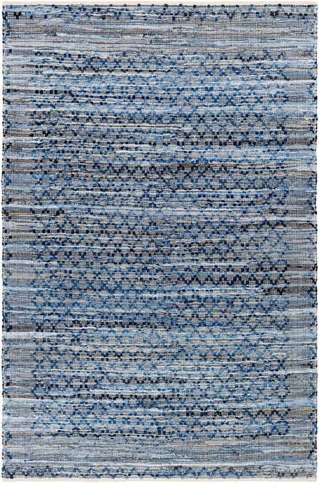 Surya Jean Jea-2312 Grey, Pewter, Slate Blue, Metallic - Silver Rug.