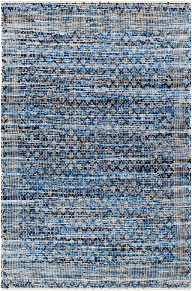 Surya Jean Jea-2312 Grey, Pewter, Slate Blue, Metallic - Silver Rug.