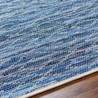 Surya Jean Jea-2313 Tan, Beige, Dark Blue, Blue, Light Blue Area Rug