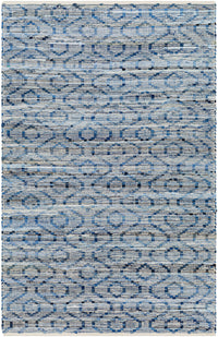 Surya Jean Jea-2314 Tan, Beige, Dark Blue, Blue, Light Blue Area Rug