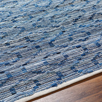 Surya Jean Jea-2314 Tan, Beige, Dark Blue, Blue, Light Blue Area Rug