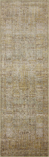Jean Stoffer x Loloi Bradbury Bru-02 Dove/Gold Rug.