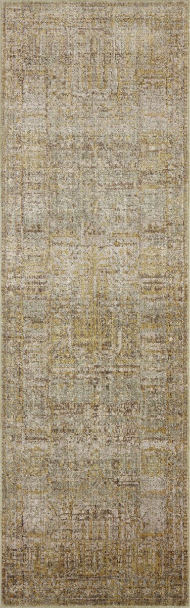 Jean Stoffer x Loloi Bradbury Bru - 02 Dove/Gold Rug - Jean Stoffer x Loloi - bradbru - 02dvgo2680