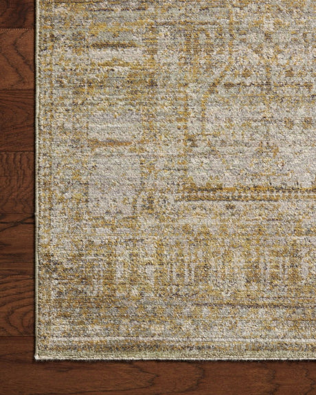 Jean Stoffer x Loloi Bradbury Bru - 02 Dove/Gold Rug - Jean Stoffer x Loloi - bradbru - 02dvgo500r